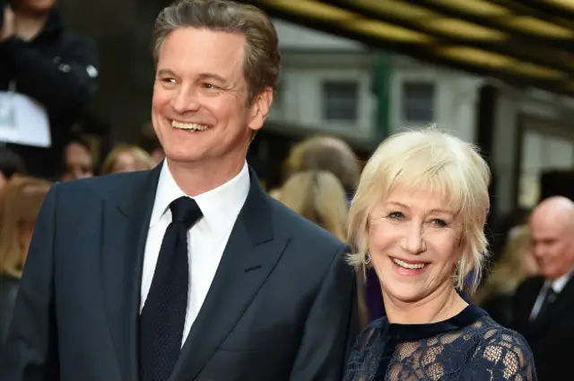 Хелен Миррен и Колин Ферт