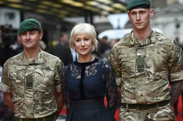 Хелен Миррен на премьере фильма в Лондоне