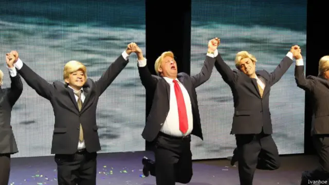 डोनाल्ड ट्रंप कॉमेडियन्स