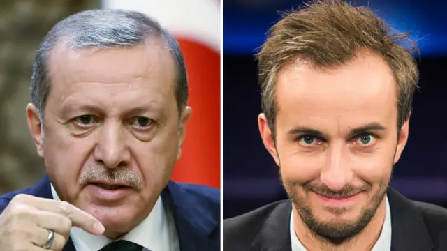Türkiyə prezidenti Recep Tayip Erdoğan onu təhqir etmiş komediyaçı Jan Boehmermann-ı məhkəməyə verib