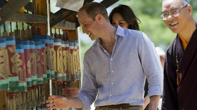 برطانوی شاہی جوڑا ان دنوں بھارت اور بھوٹان کے دورے پر جہاں انھوں نے مختلف تقریبات میں شرکت کی۔