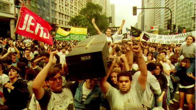 Marcha en contra de Collor de Mello
