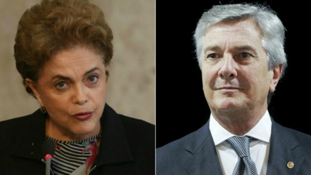 Dilma Rousseff y Collor de Mello