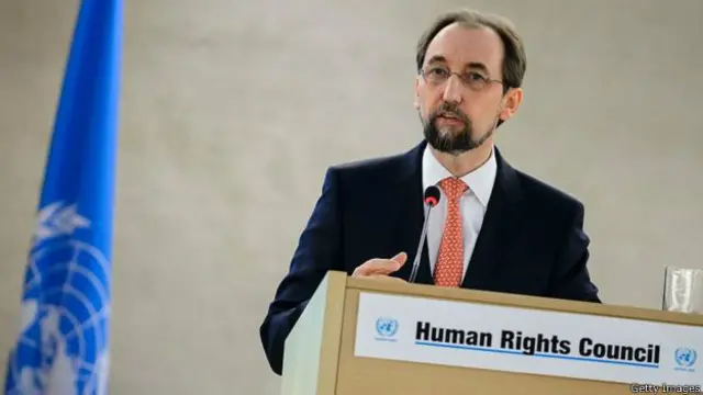 Zeid Raad al-Hussein là một trong những quan chức cấp cao của Liên Hợp Quốc lên tiếng chỉ trích Donald Trump
