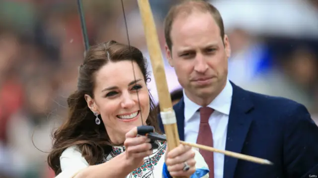 Герцог и герцогиня Кембриджские в Бутане