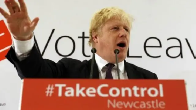 يدعم عمدة لندن بوريس جونسون خروج بريطانيا من الاتحاد الأوروبي