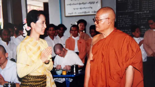 ဆရာတော်ကြီး ပျံလွန်တော်မူချိန်မှာ သက်တော် ၉၅၊ သိက္ခာတော် ၇၅ ဝါ ဖြစ်ပါတယ်။ ဓါတ်ပုံ - ကိုခင်မောင်လေး