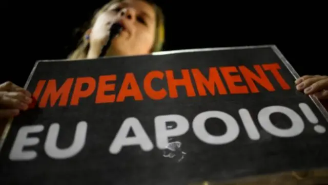 支持和反对罗塞夫的民众上街示威