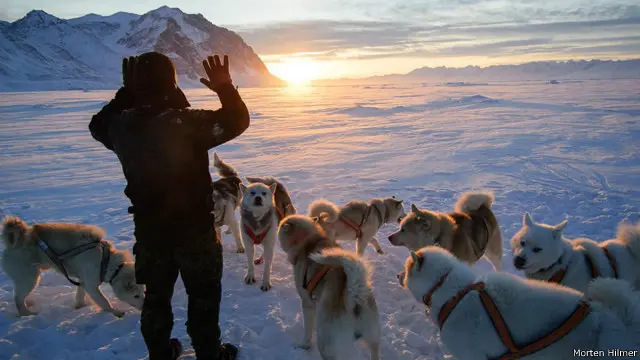 Setelah musim dingin Arktik yang panjang berakhir, sangat mengagumkan untuk melihat lagi matahari.