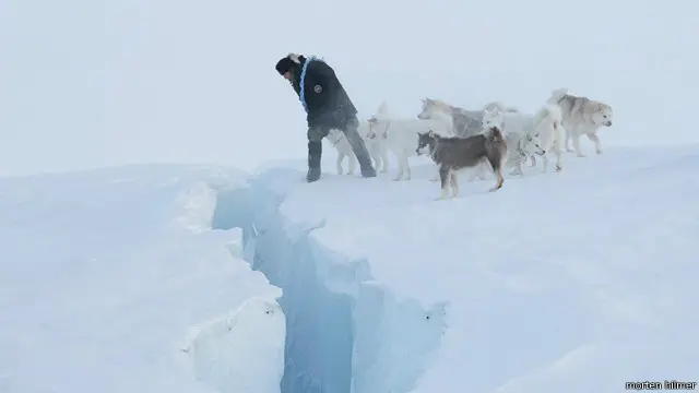 Patroli kereta luncur Sirius.