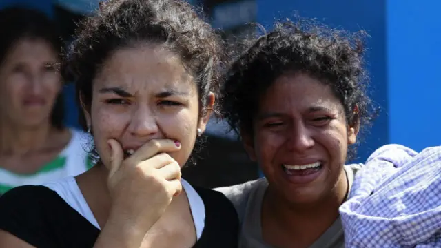 Llanto de madres en Ecuador