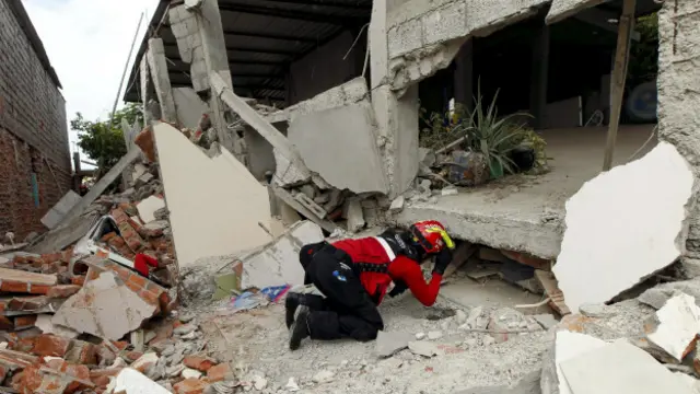 Terremoto en Ecuador