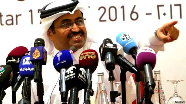 क़तर के ऊर्जा मंत्री मोहम्मद बिन सलेह अल सदा 