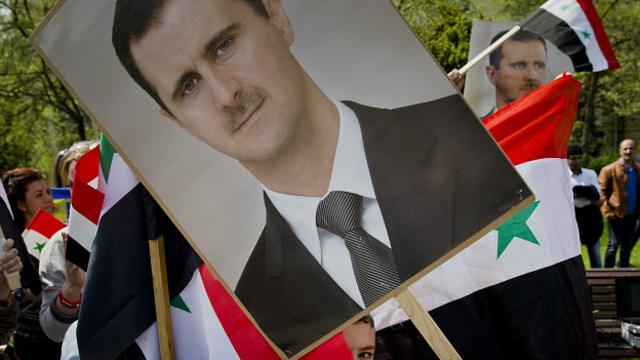 Демонстрация в поддержку Асада