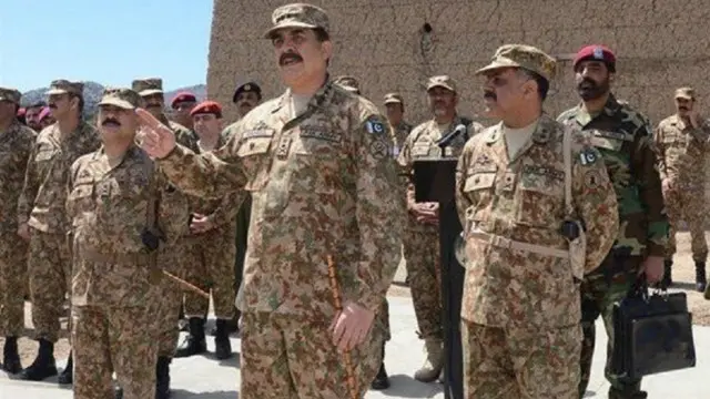 دورے کے موقع پر آرمی چیف کو اب تک حاصل ہونے والی کامیابیوں سے آگاہ کیا گیا