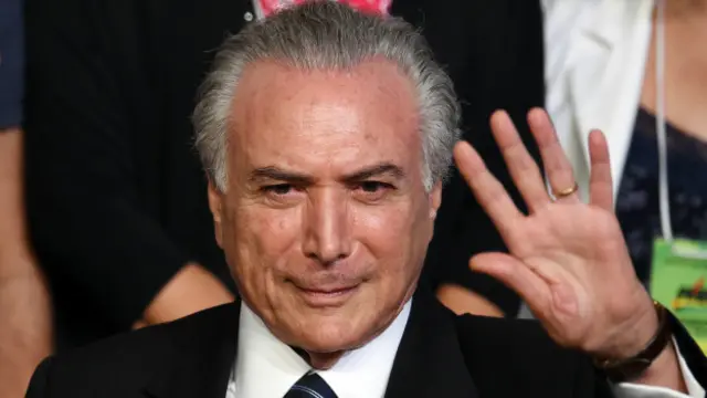 Vicepresidente brasileño, Michel Temer.