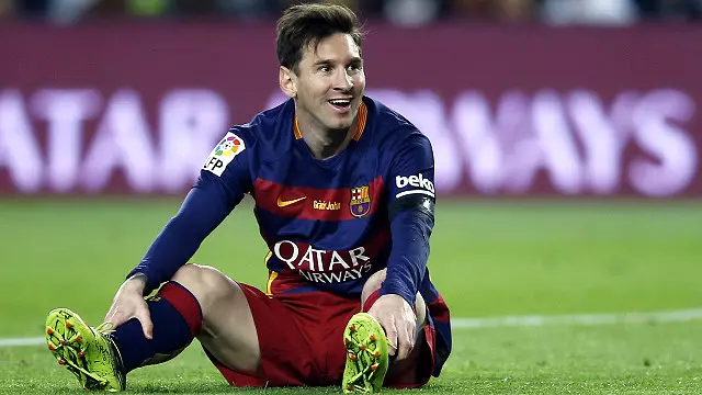 سجل ميسي أول أهدافه مع برشلونة في مايو عام 2005