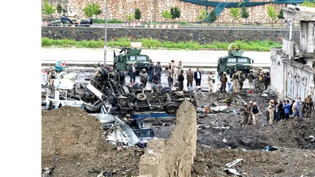 طالبانو ویلي، په برید کې یې له لارۍ موټر نه ګټه اخیستې ده.
