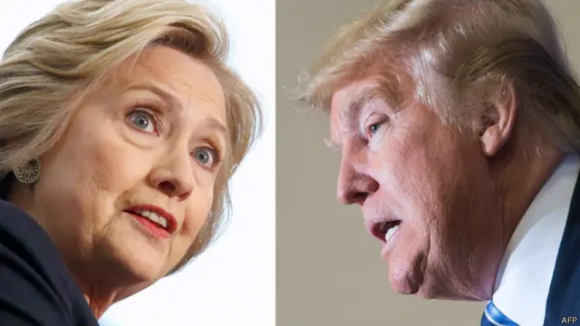 希拉里與特朗普