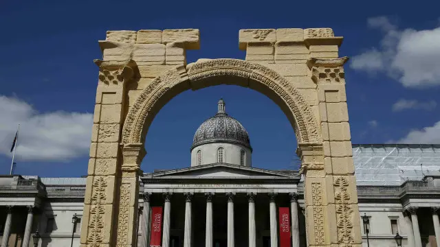Khải hoàn môn từ di tích Pamyra ở Syria được tái dựng tại London