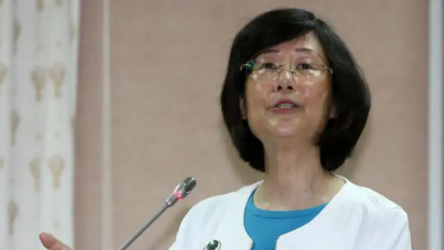 台湾法务部部长罗莹雪。