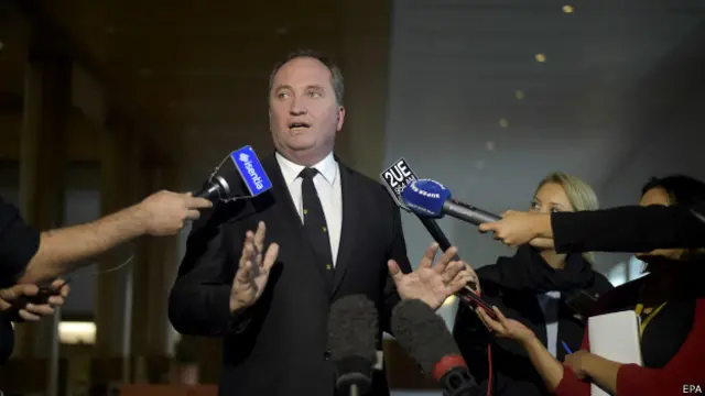 澳大利亚副总理巴纳比·乔伊斯