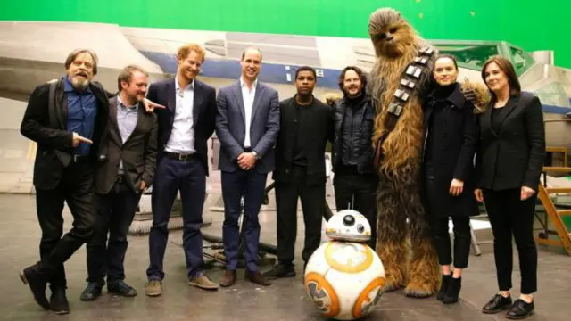 в студии Pinewood