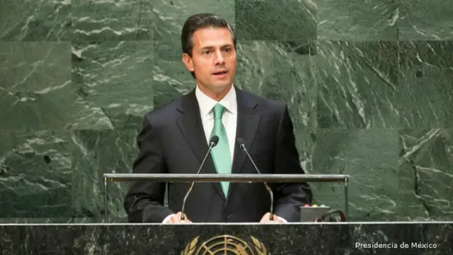 Presidente de México Enrique Peña Nieto