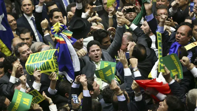 Los diputados elevaron al Senado el juicio político a Rousseff el pasado 17 de abril.