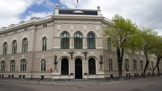 Центральный банк Латвии в риге