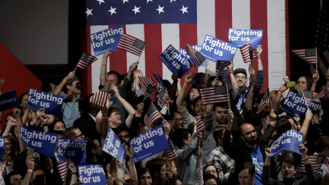 Partidarios de Hillary Clinton