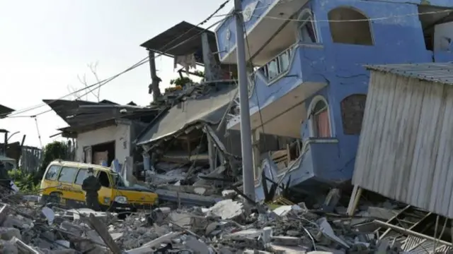 La magnitud del temblor fue devastadora.