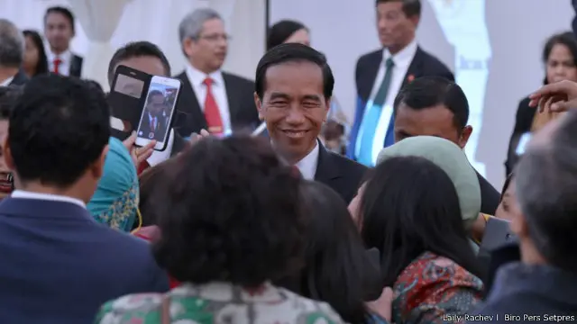 Presiden Joko Widodo akan memiliki dukungan dari Golkar, selain dari PDI P.