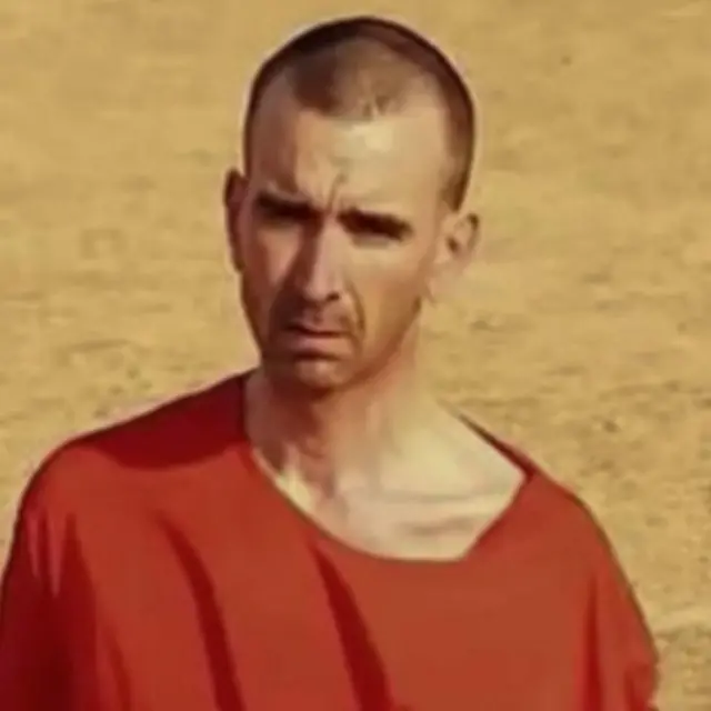 Federico Motka fue capturado junto a David Haines (en la imagen).