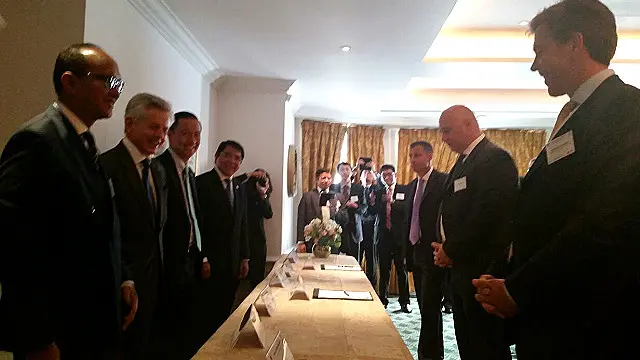 penandatangan kerjasama perusahaan indonesia dan inggris