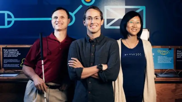 (از چپ به راست) مت کینگ، جفری ویلند و شائومی وو روی این فناوری جدید هوش مصنوعی کار کردهاند