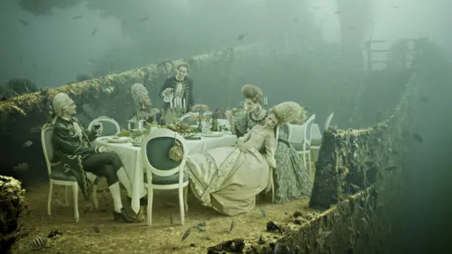 En la serie, Franke mezcla sus 27 años de experiencia como fotógrafo y más de 20 como buzo por una necesidad personal de ir más allá de lo que encontraba bajo el mar y transmitir conceptos a través de su arte. (Foto: Andreas Franke)