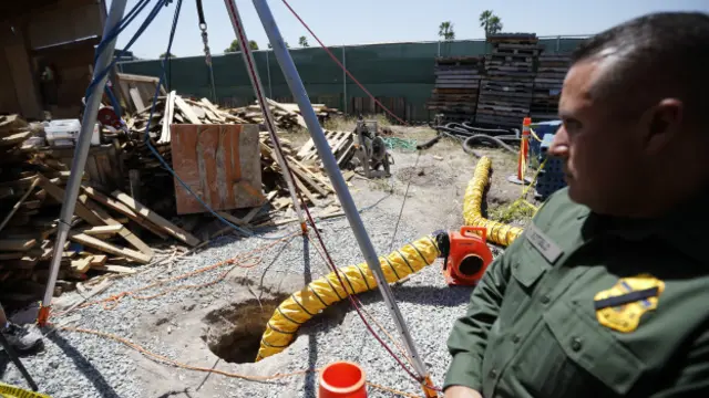 Salida del túnel en San Diego