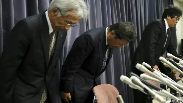 مٹسوبشی کے حکام نے سکینڈل کے سامنے آنے کے بعد صارفین سے معافی مانگی ہے