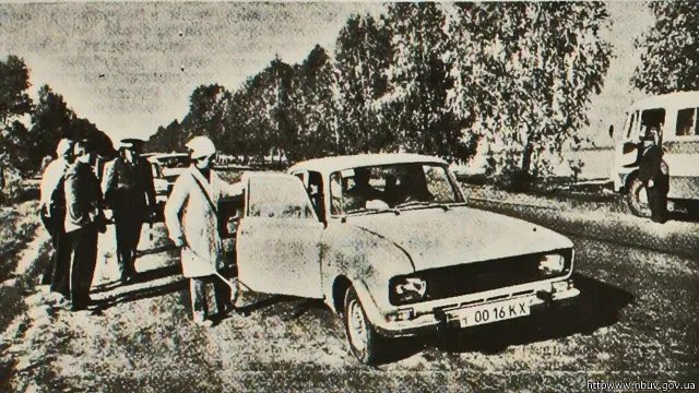 Так виглядало фото санпропускника у "Правді України" за 11 травня 1986 року