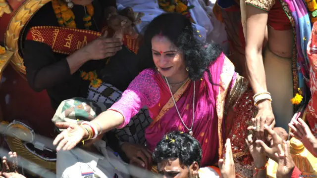 किन्नरों के अखाड़े की पेशवाई