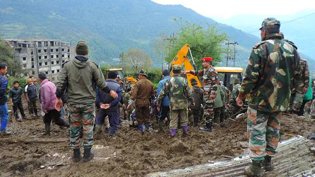 अरणाचल प्रदेश में हुआ भूस्खलन (फ़ाइल फ़ोटो)