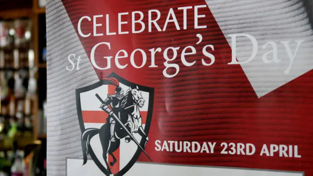 Анлийский флаг в пабе