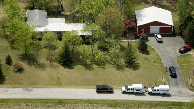 Salah satu lokasi pembunuhan anggota Keluarga Rhoden.
