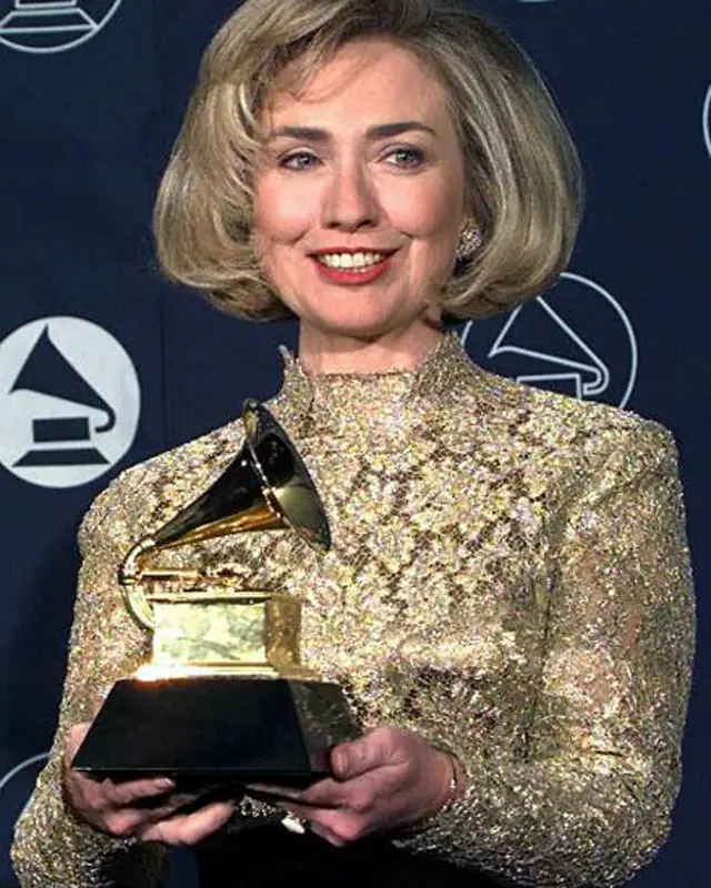 Клинтон с "Грэмми"