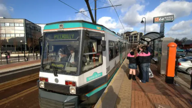 曼彻斯特城市轻轨。