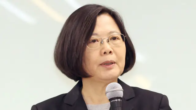 台湾总统当选人蔡英文