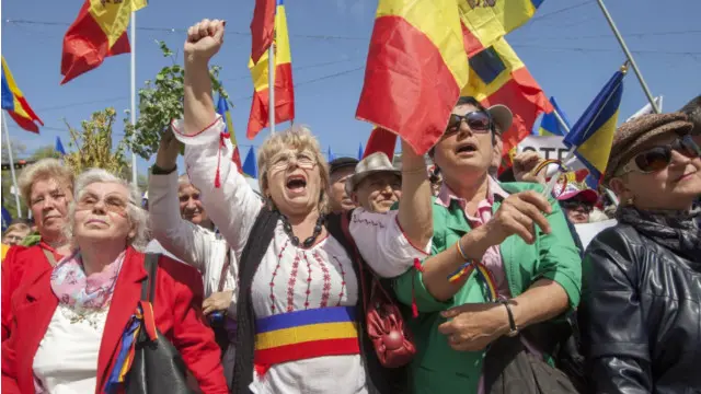 Демонстрація у Кишиневі переросла у сутички з поліцією