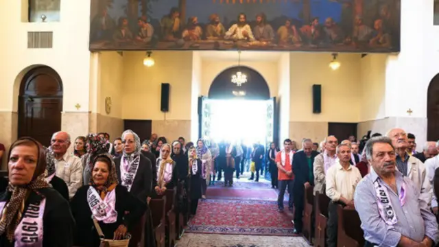 مراسم یکصد و یکمین سالگرد کشتار ارامنه در تهران