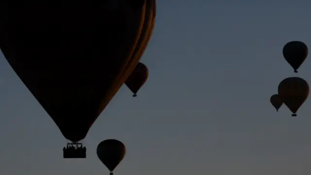Globos en el cielo